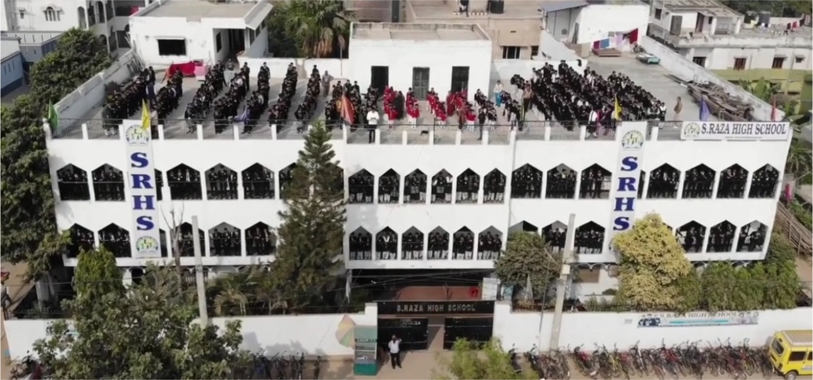 Raza Global School campus building